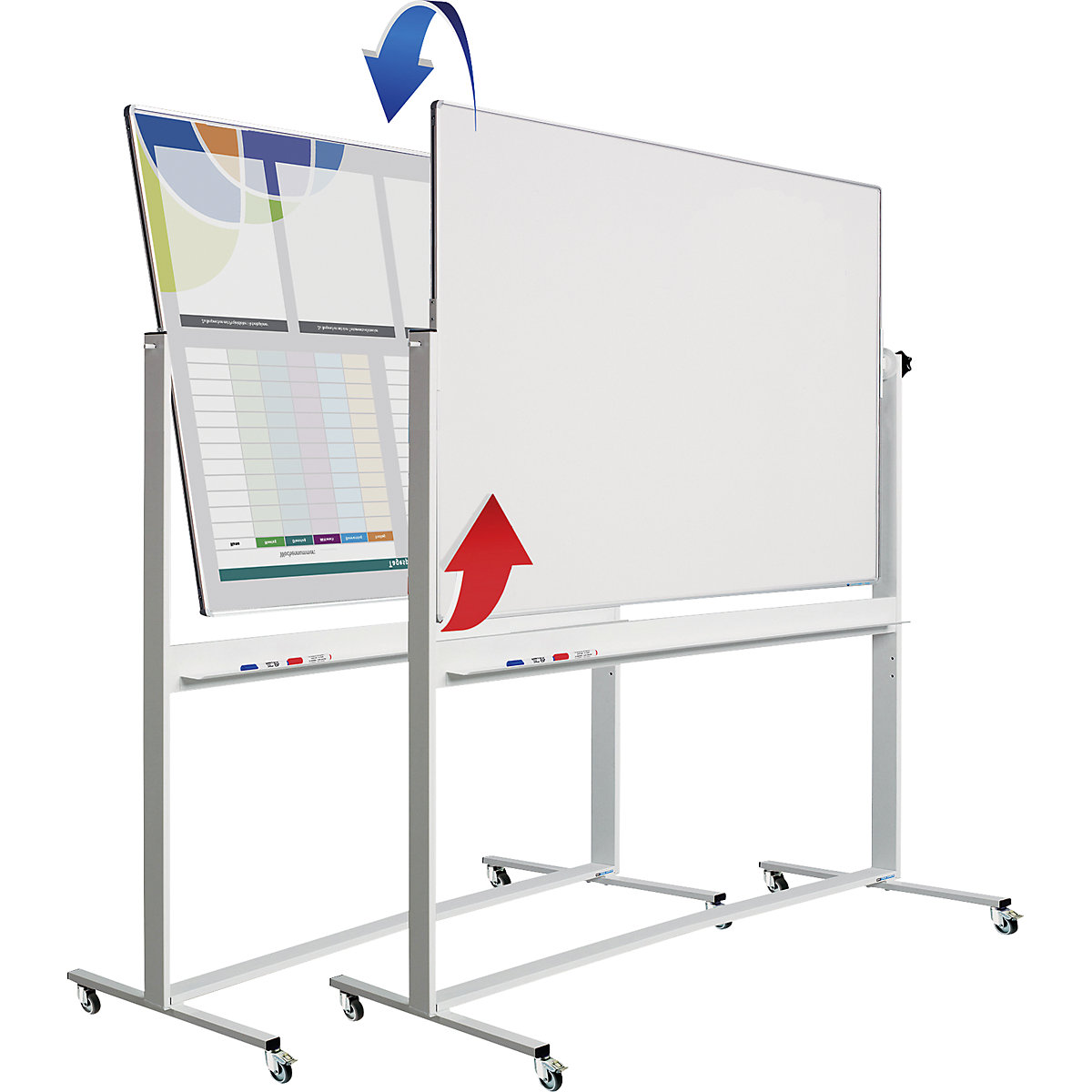 Panou rotativ imprimat individual, mobil – eurokraft pro (Imagine produs 3)-2