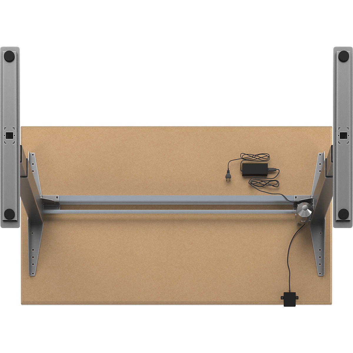 Biurko Atlanta Trend, z elektryczną regulacją wysokości (Zdjęcie produktu 6)-5