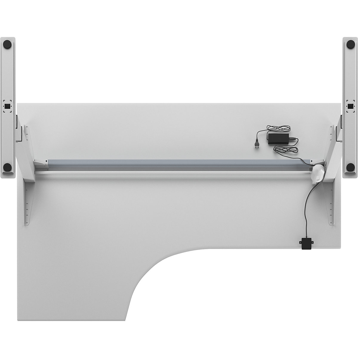 Biurko Atlanta, z elektryczną regulacją wysokości (Zdjęcie produktu 5)-4