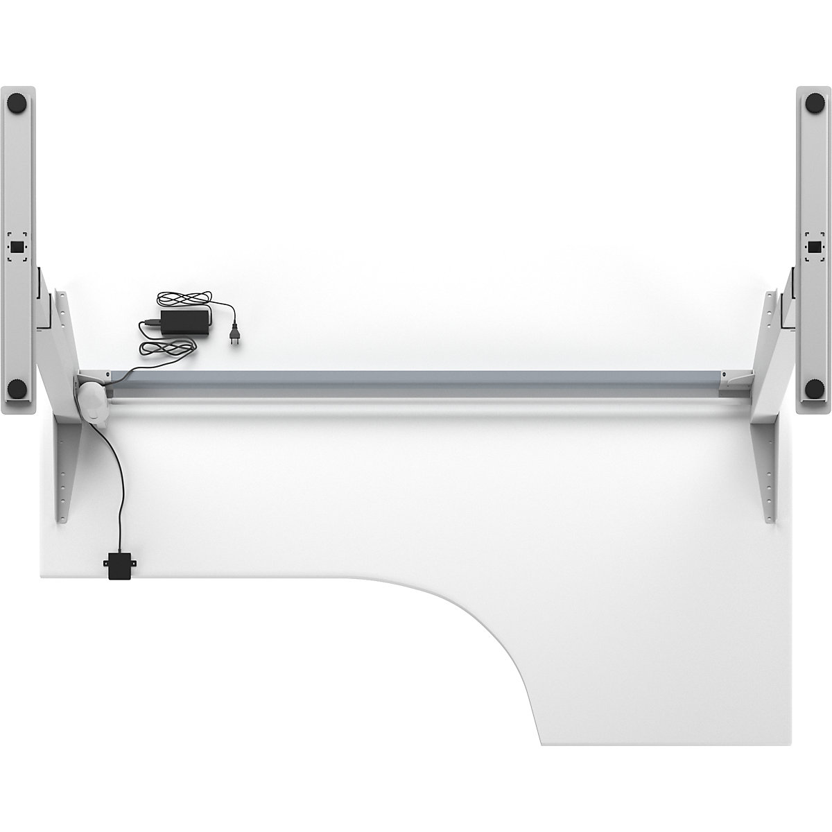 Biurko Atlanta, z elektryczną regulacją wysokości (Zdjęcie produktu 5)-4