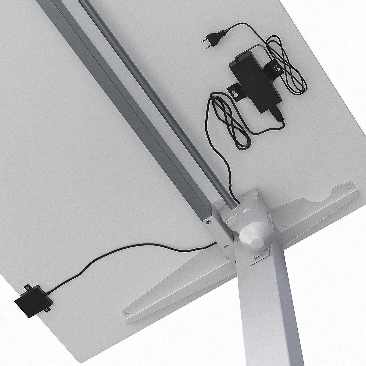 Biurko Venla, z elektryczną regulacją wysokości – eurokraft basic (Zdjęcie produktu 9)-8