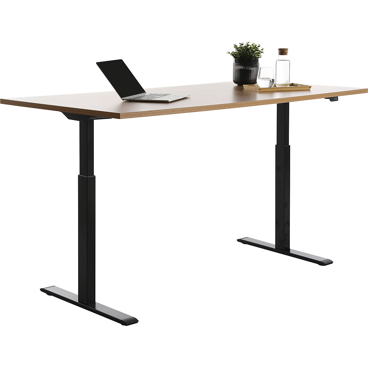 Biurko, z elektryczną regulacją wysokości – Topstar (Zdjęcie produktu 3)-2