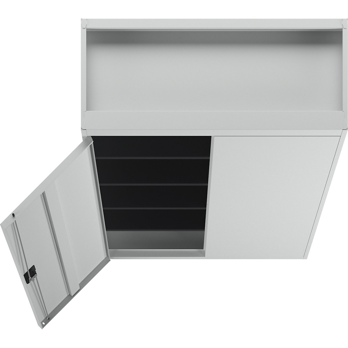 Szafa stalowa z drzwiami skrzydłowymi – mauser (Zdjęcie produktu 10)-9