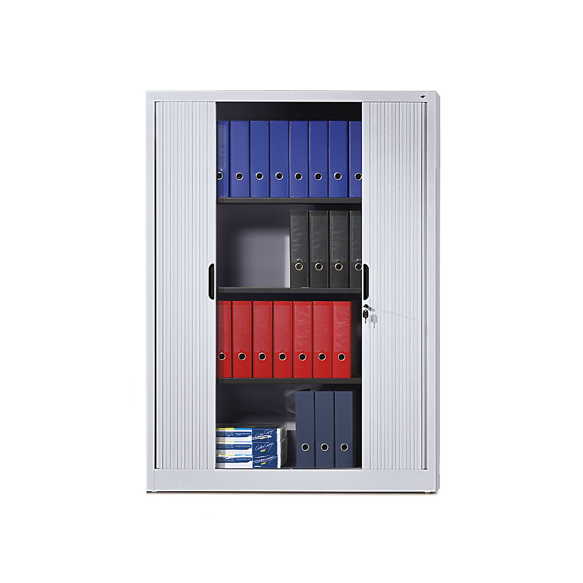 Szafka z roletami, żaluzje poziome – C+P