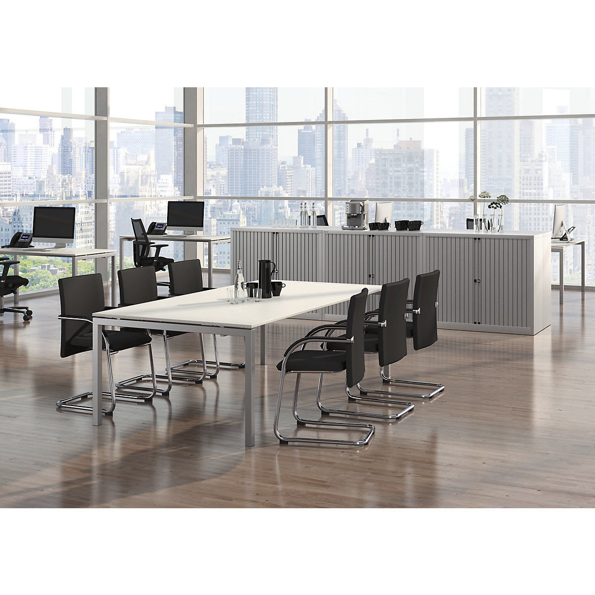 Szafka z roletami Euro – BISLEY (Zdjęcie produktu 3)-2