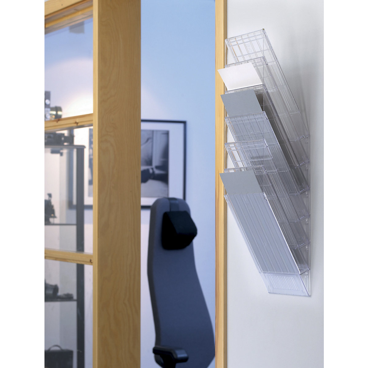 Uchwyt ścienny na prospekty – DURABLE (Zdjęcie produktu 8)-7