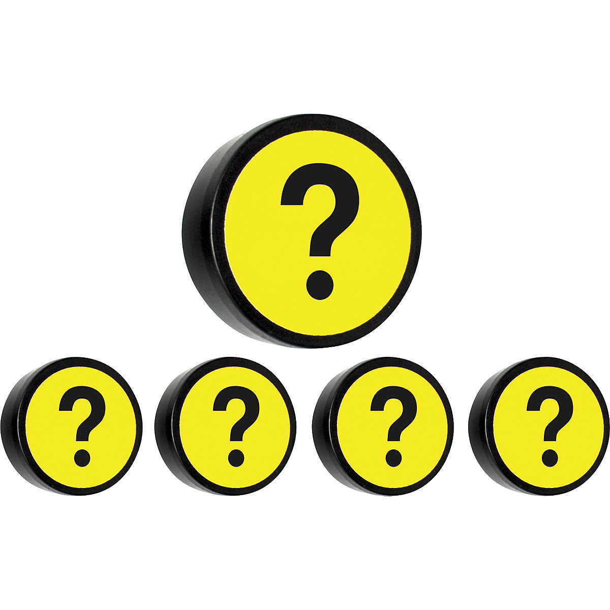 Okrągły magnes QUESTION – SMIT VISUAL