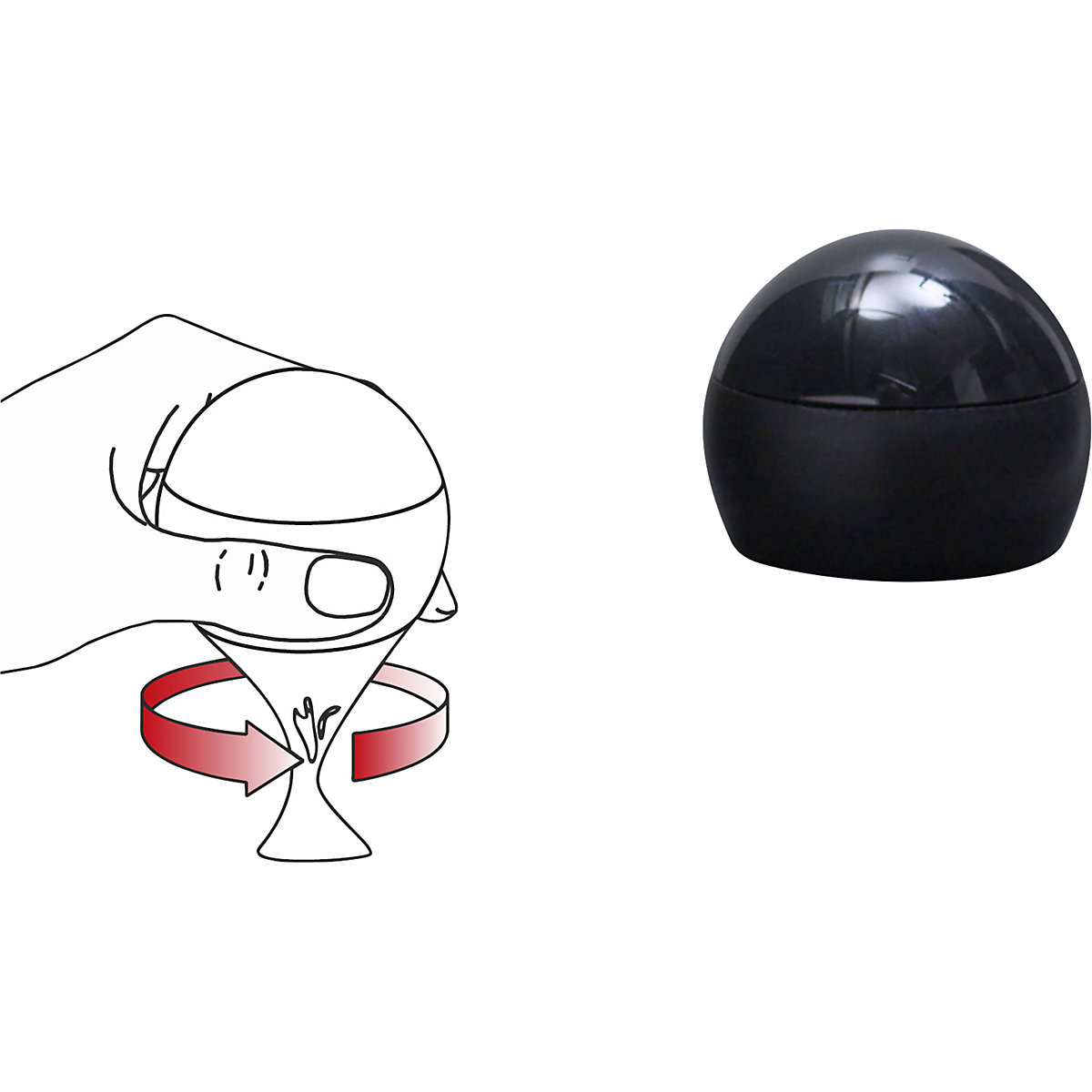 Podłogowy odbojnik do drzwi – Wagner (Zdjęcie produktu 4)-3