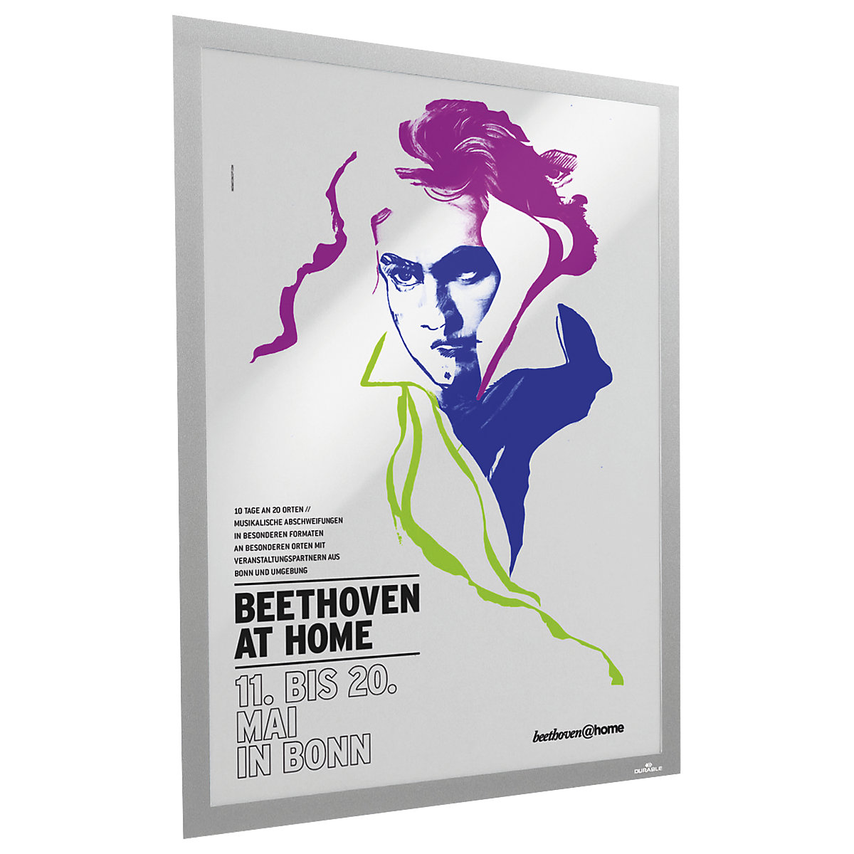 Ramka informacyjna DURAFRAME® POSTER – DURABLE (Zdjęcie produktu 4)-3