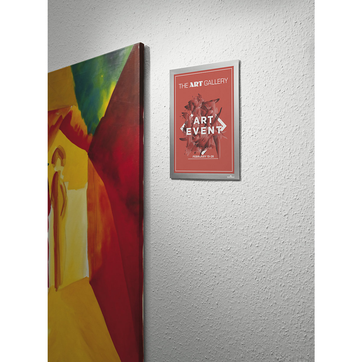 Ramka informacyjna DURAFRAME® WALLPAPER – DURABLE (Zdjęcie produktu 8)-7