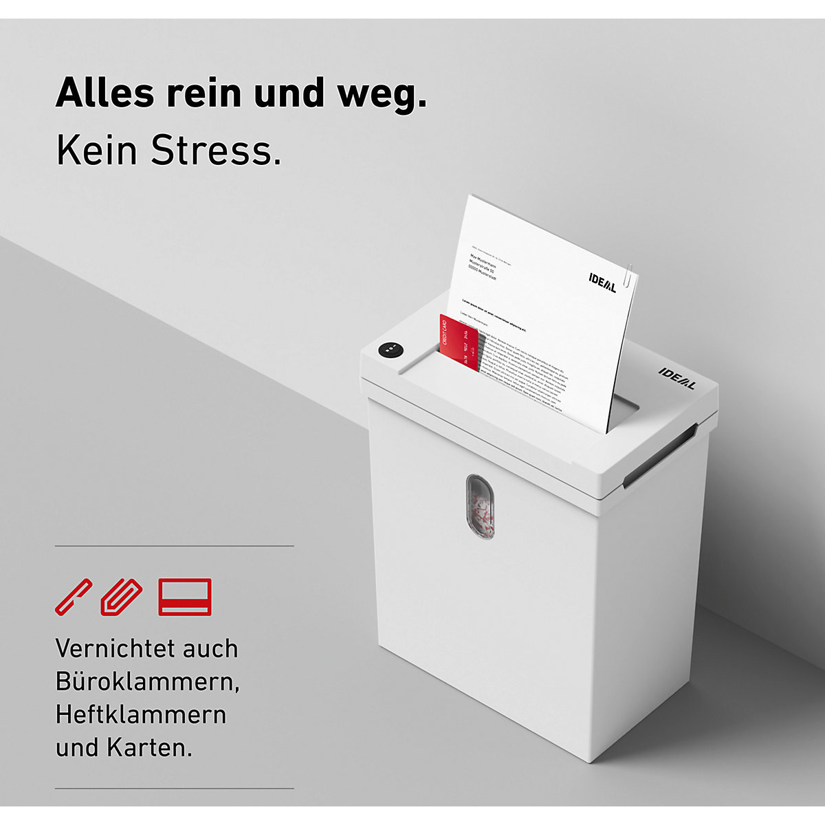 Destructeur de documents IDEAL Shredcat 8100 CC – IDEAL (Illustration du produit 3)-2