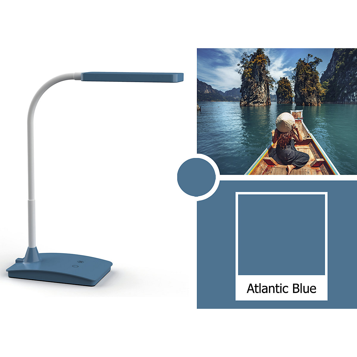 Lampe de table à diodes LED MAULpearly colour vario – MAUL (Illustration du produit 8)-7