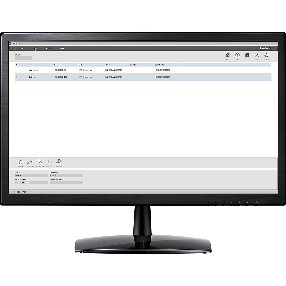 Pointeuse TIMEMOTO – Safescan (Illustration du produit 9)-8
