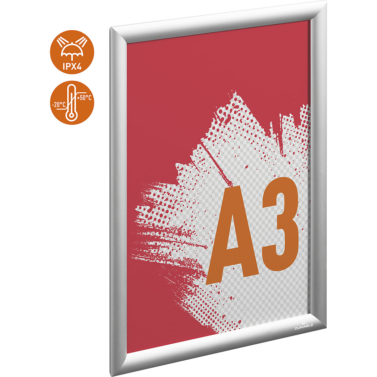 Cadre à clapet robuste en alu Outdoor – DURABLE