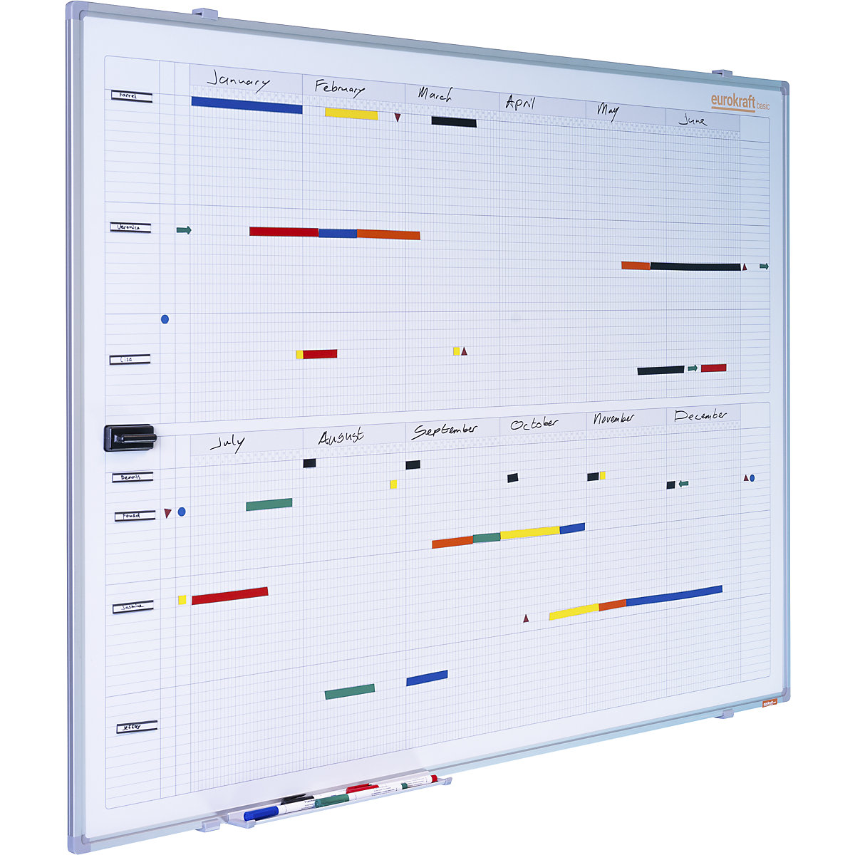 Planning annuel, neutre – eurokraft basic (Illustration du produit 3)-2