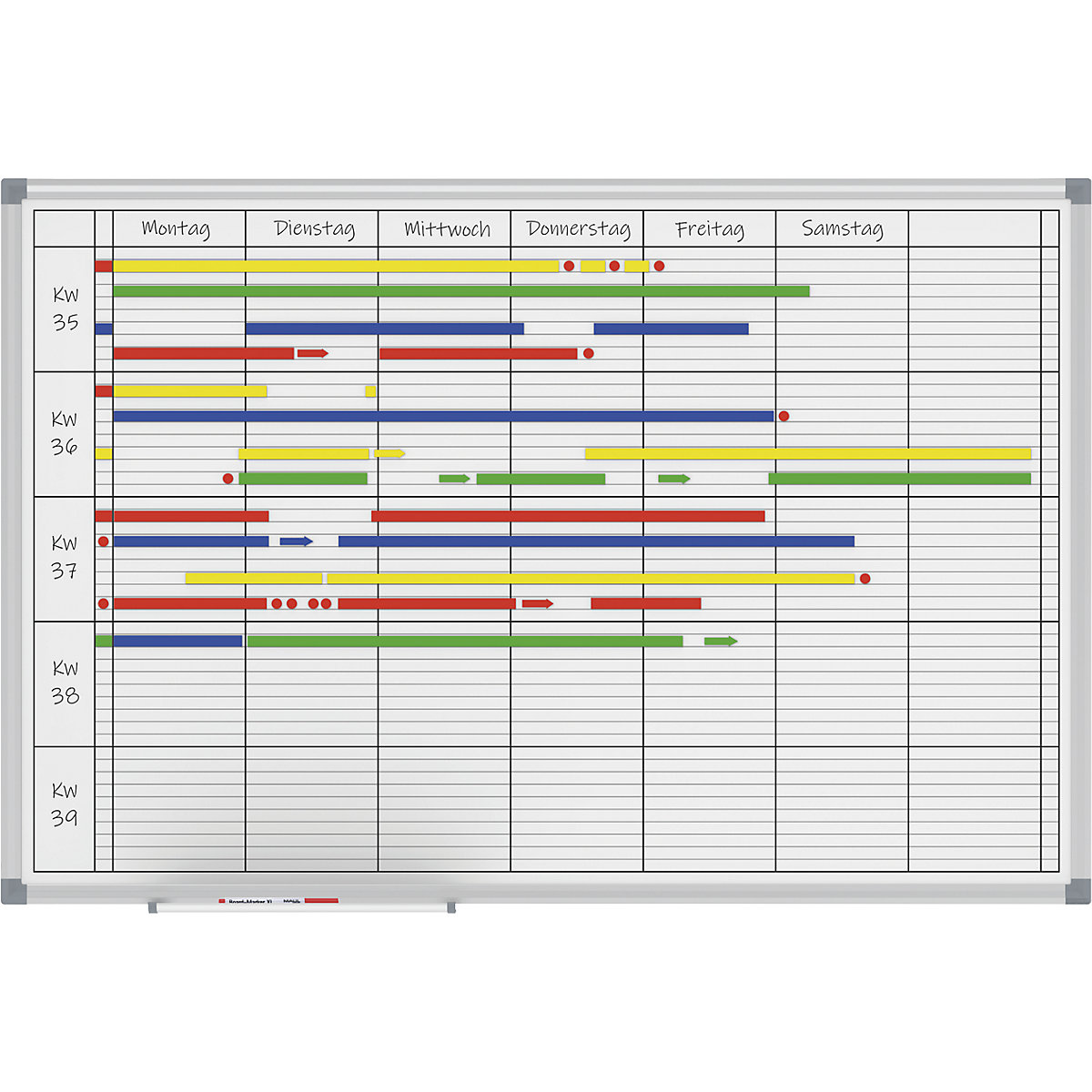 Tableau planning MAULstandard – MAUL (Illustration du produit 2)-1