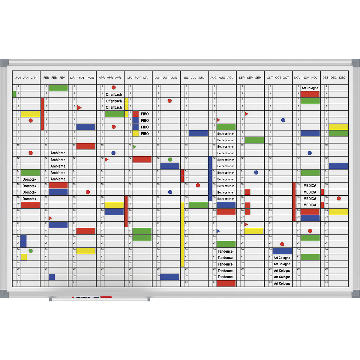 Tableau planning MAULstandard – MAUL (Illustration du produit 2)-1