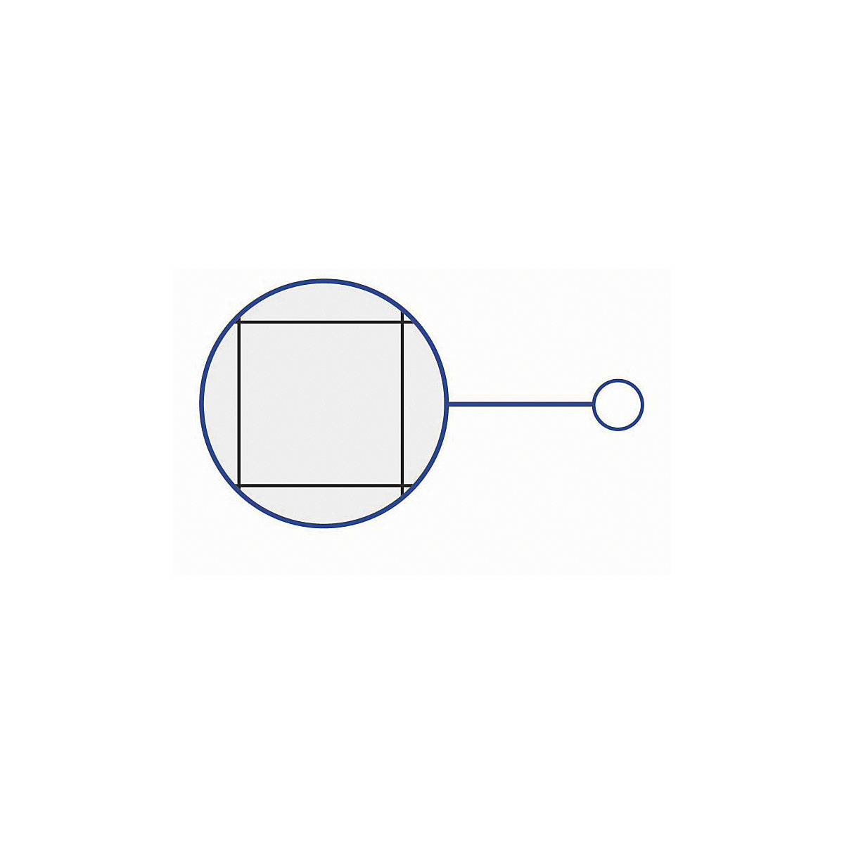 Tableau quadrillé MAULstandard, blanc – MAUL (Illustration du produit 3)-2