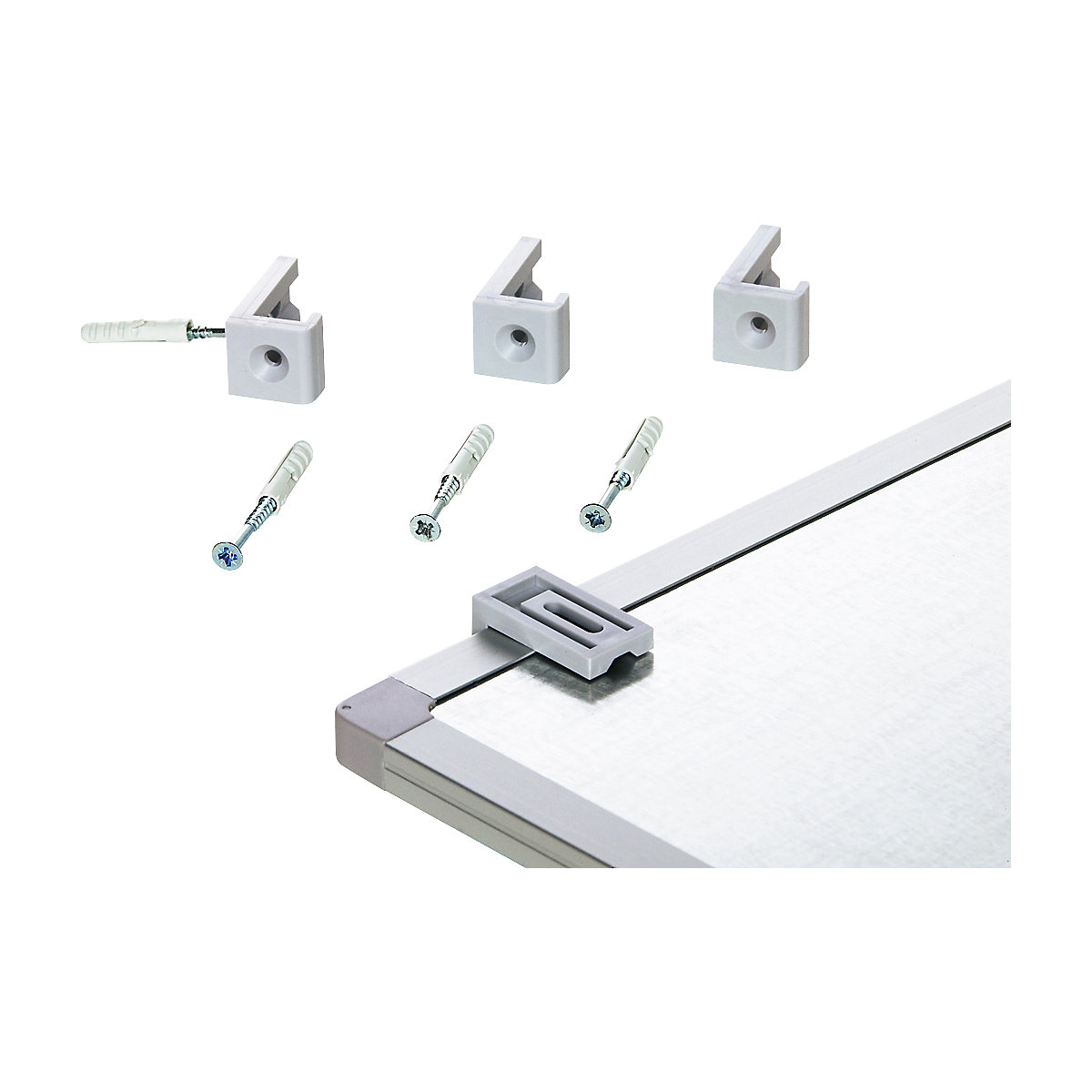 Kit tableau blanc Economy – eurokraft pro (Illustration du produit 7)-6