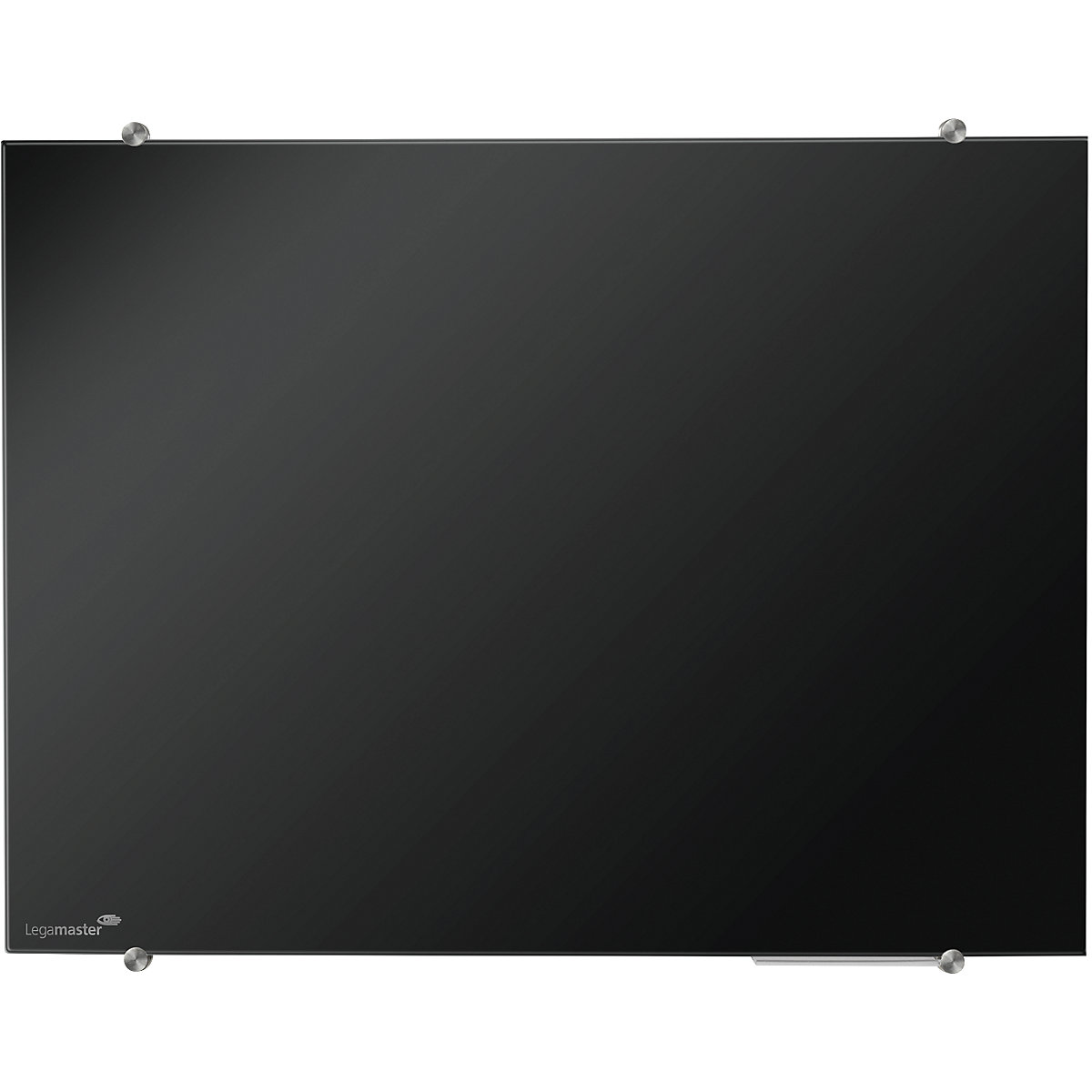 Tableau en verre – Legamaster, Verre de sécurité, l x h 1500 x 1000 mm, noir-2