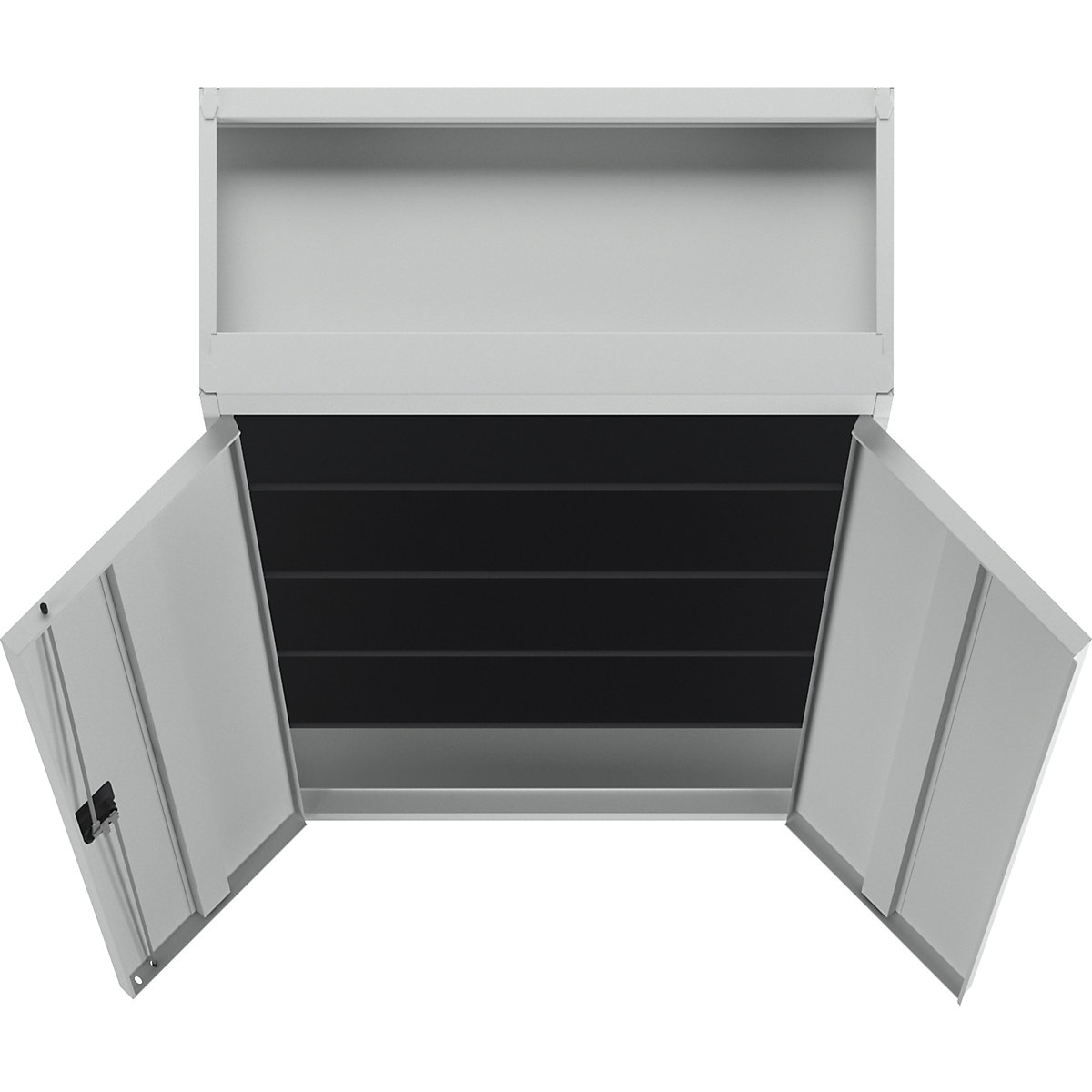 Armoire métallique à portes battantes – mauser (Illustration du produit 6)-5