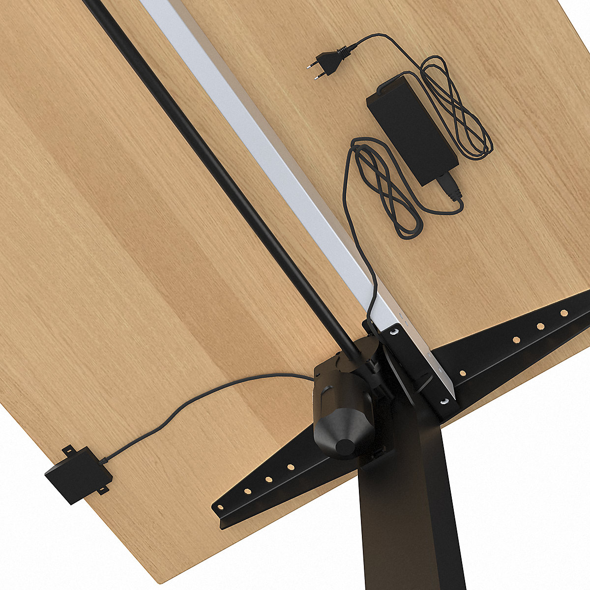 Bureau assis-debout électrique Atlanta (Illustration du produit 11)-10