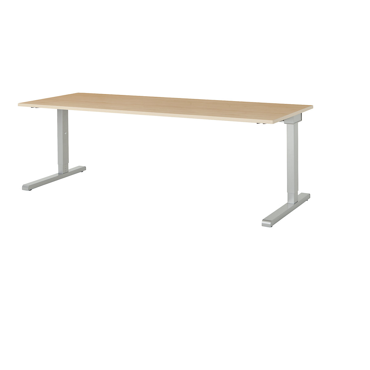 Table rectangulaire à piétement en L – mauser