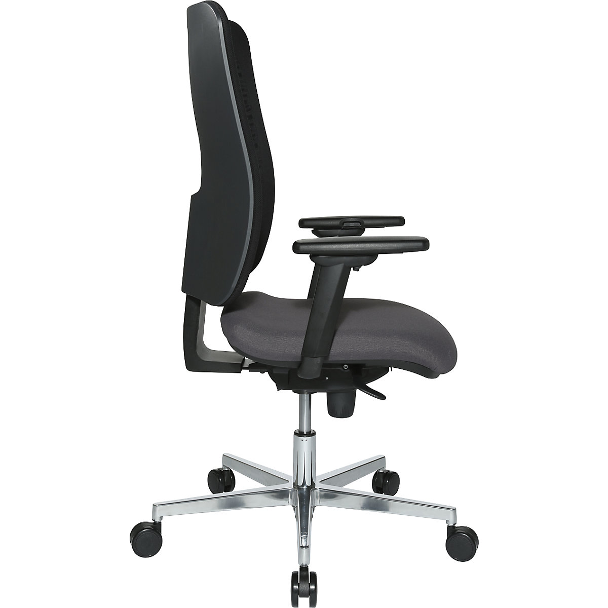 Siège de bureau V2 à assise ergonomique – eurokraft pro (Illustration du produit 5)-4