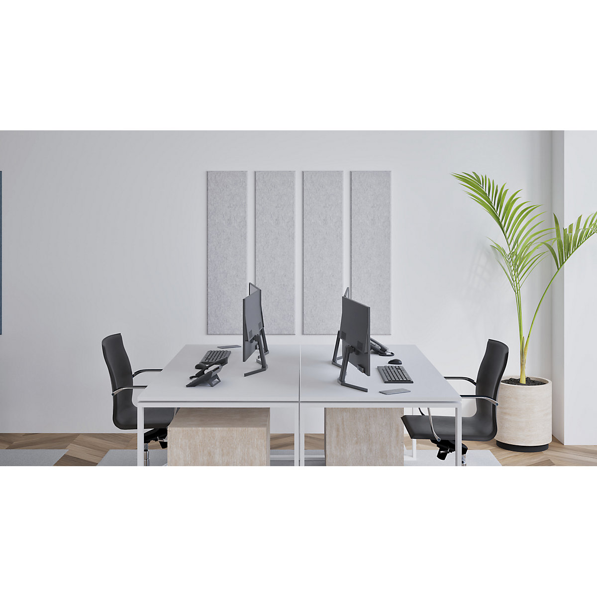 Panneau acoustique mural – eurokraft basic (Illustration du produit 7)-6