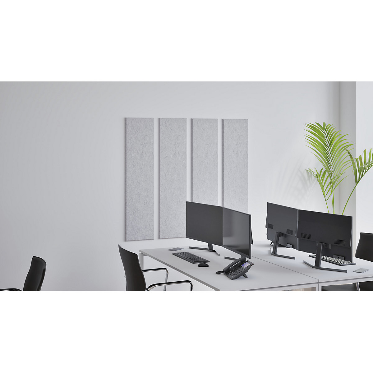 Panneau acoustique mural – eurokraft basic (Illustration du produit 8)-7
