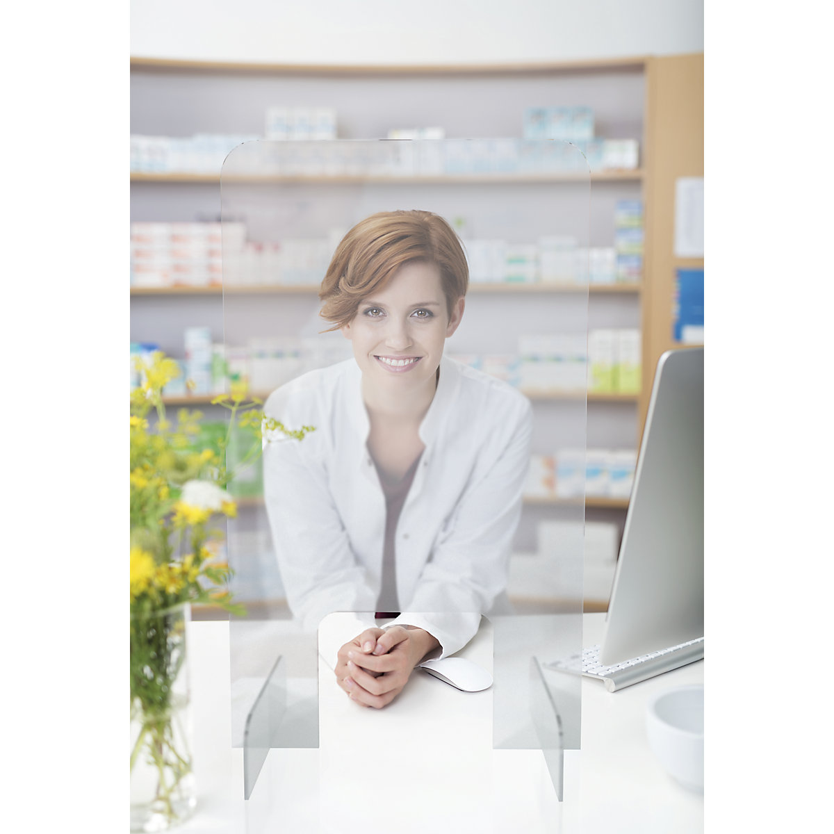 Panneau de protection pour comptoir et table – magnetoplan (Illustration du produit 2)-1