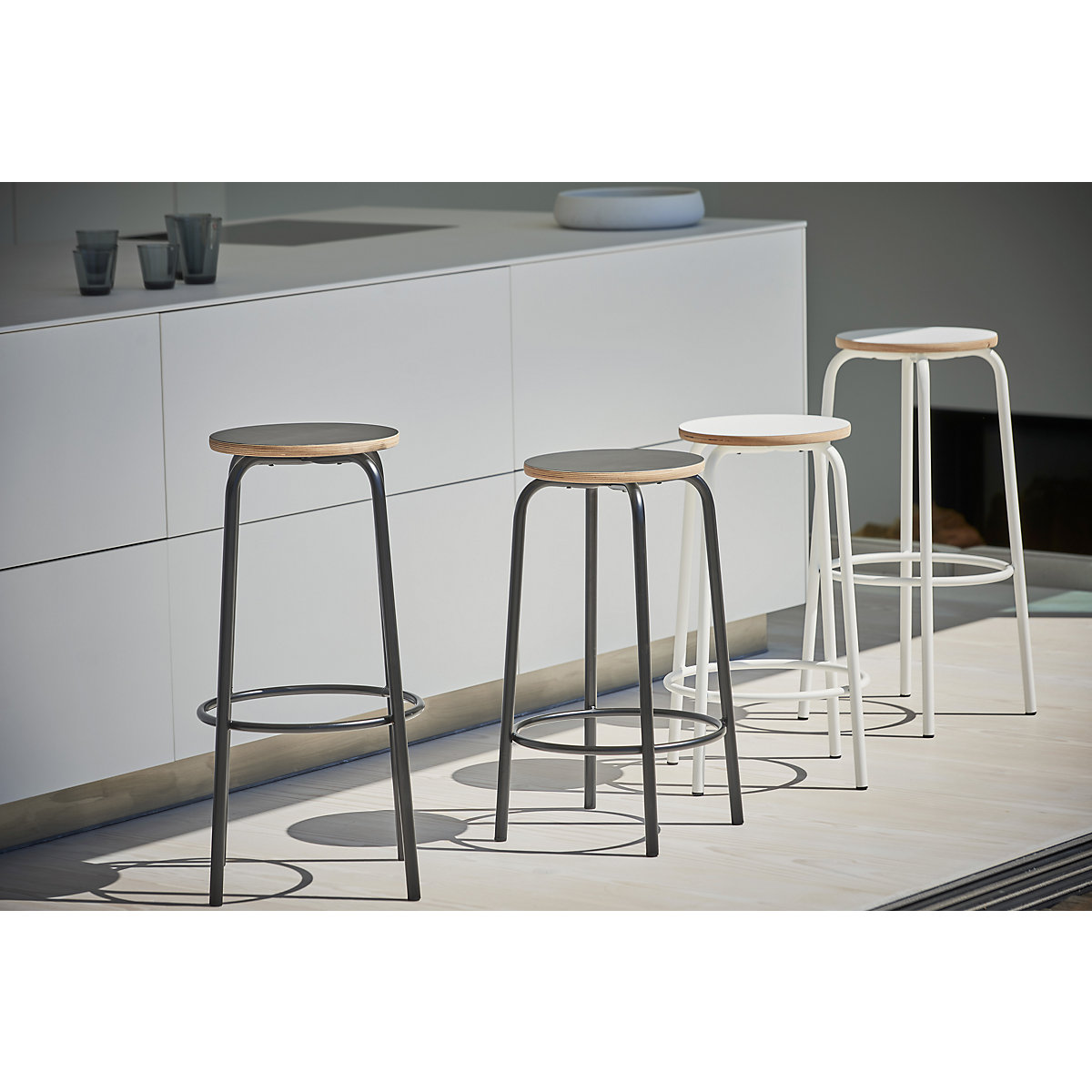 Tabouret de bar PARIS (Illustration du produit 3)-2