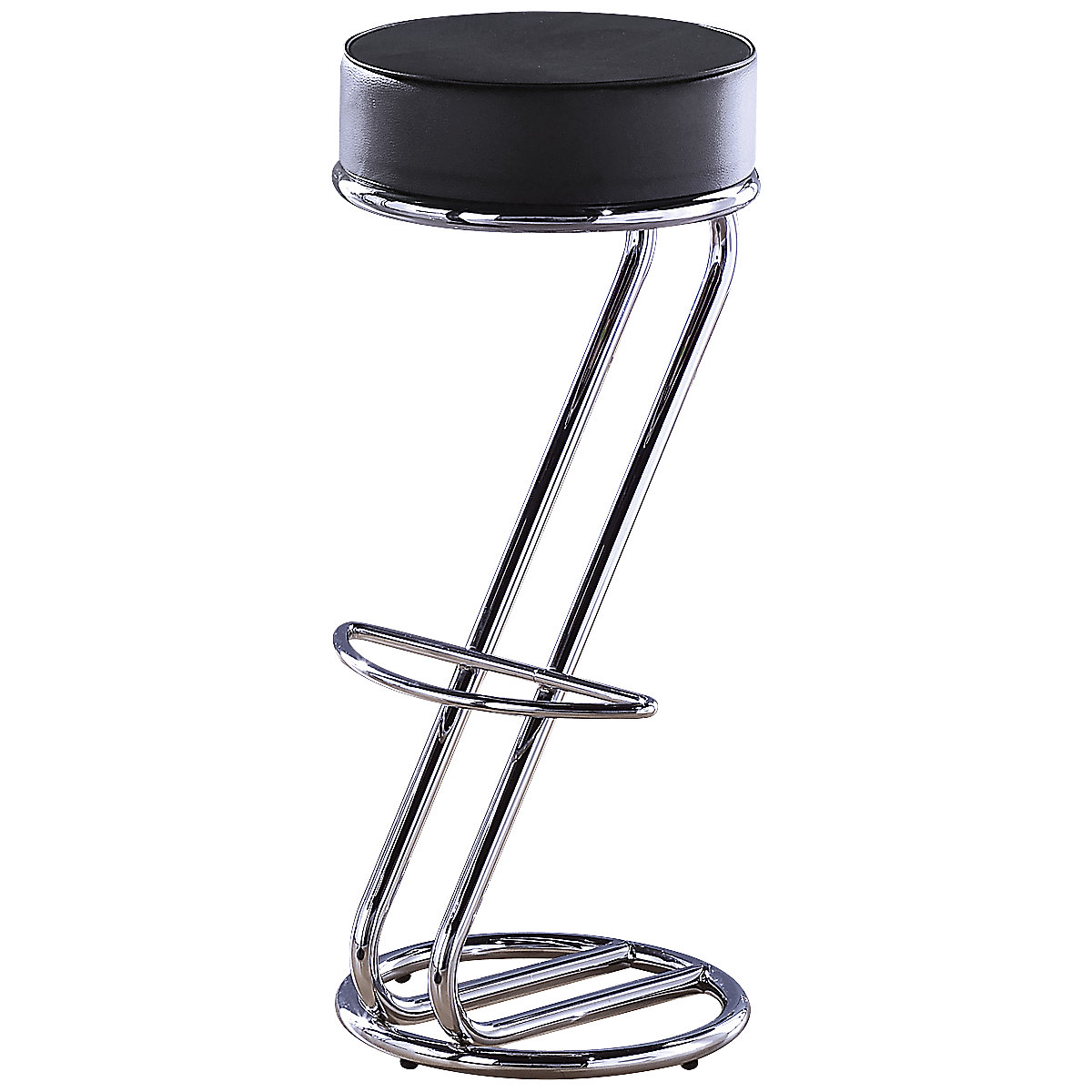 Tabouret de bar en forme de Z