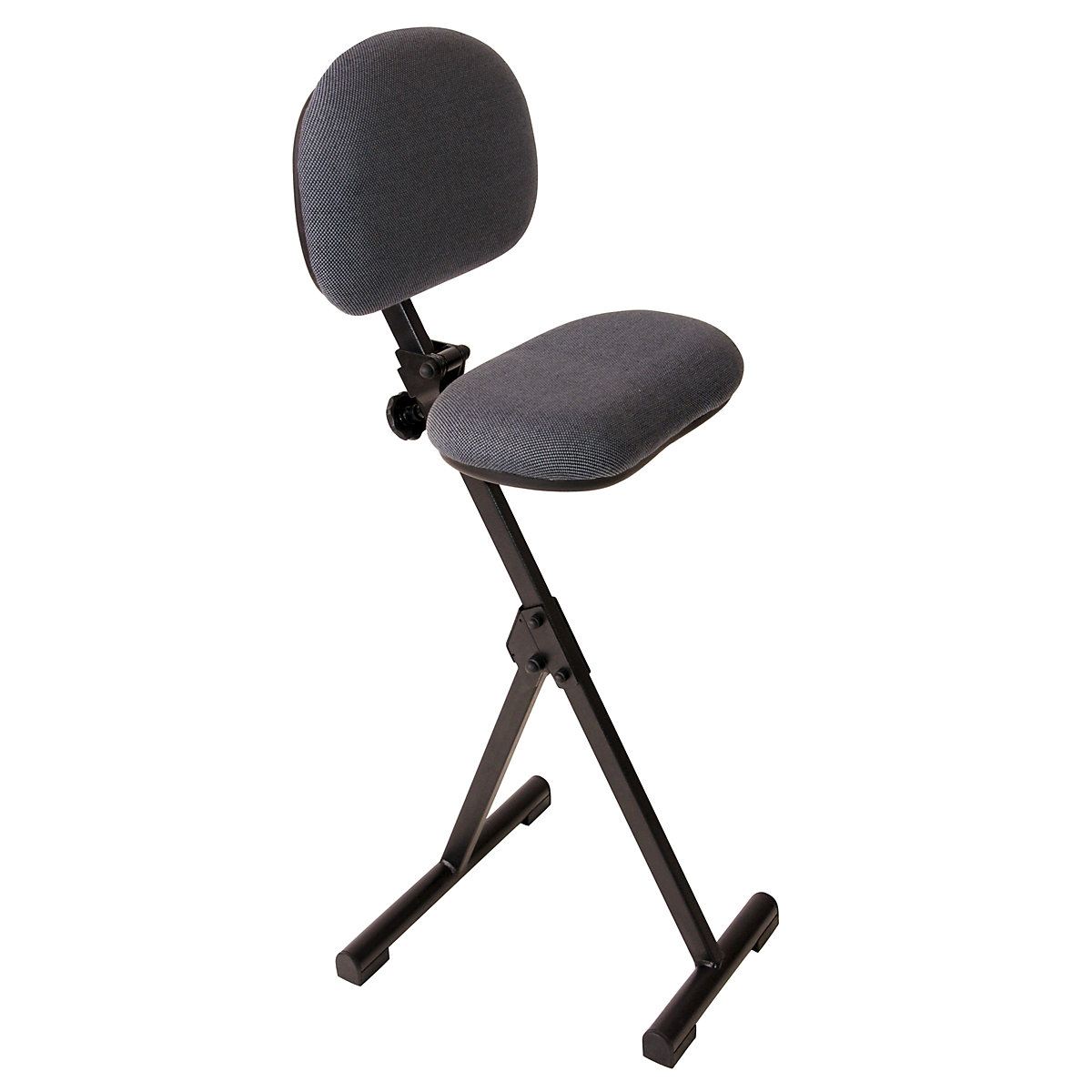 Apoio de pé – meychair, amplitude de regulação em altura de 540 – 900 mm, sem apoio para os pés, forro antracite-0