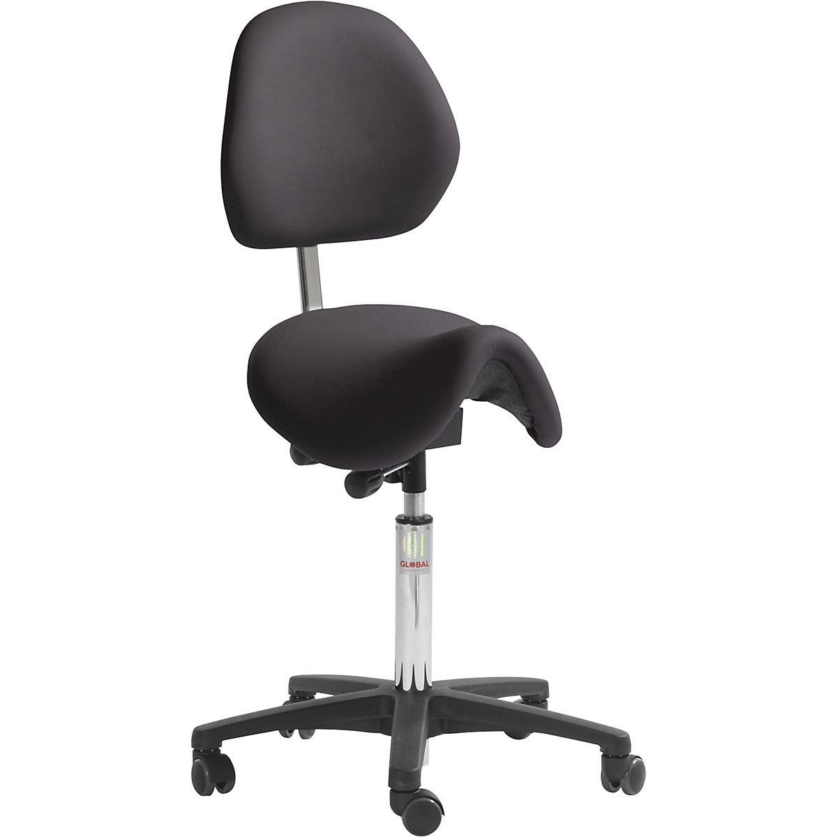 Cadeira em forma de sela com encosto
