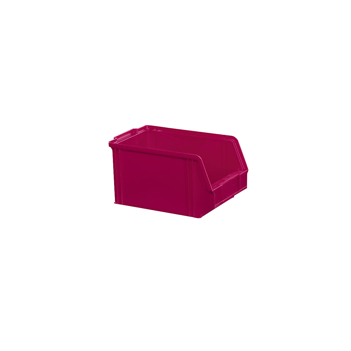 Caixa de armazenagem à vista em poliestireno, comprimento 230 mm, LxA 146 x 130 mm, UE 60 unid., vermelho-0