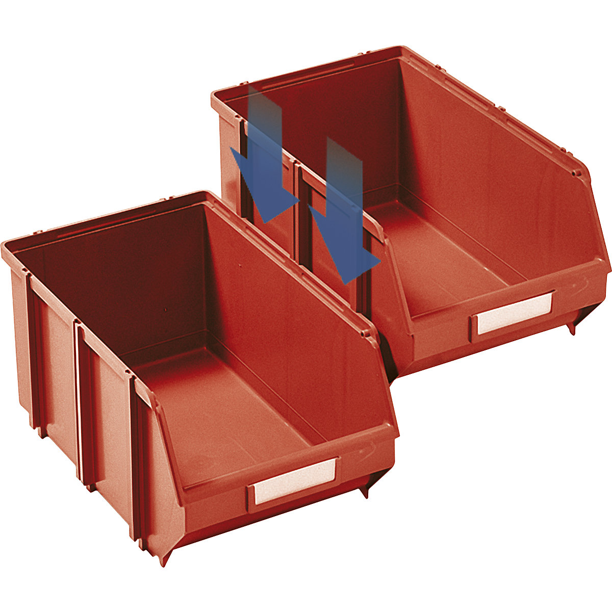 Caixa de armazenagem à vista, suporte próprio (Imagem do produto 5)-4