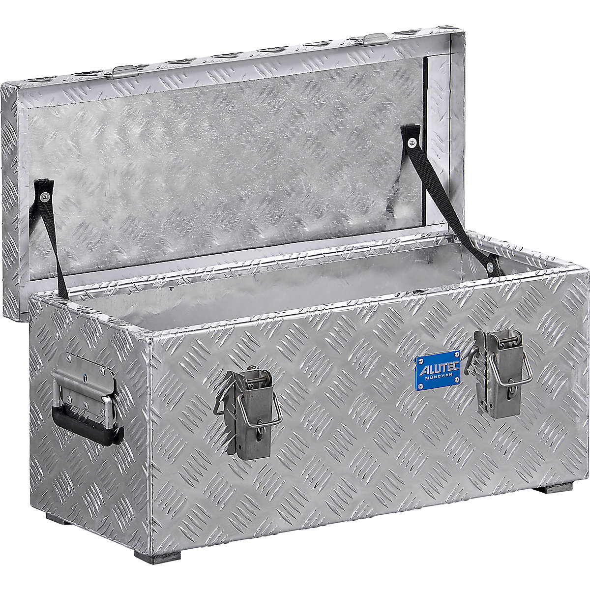 Caixa de transporte em chapa de alumínio estriada (Imagem do produto 2)-1