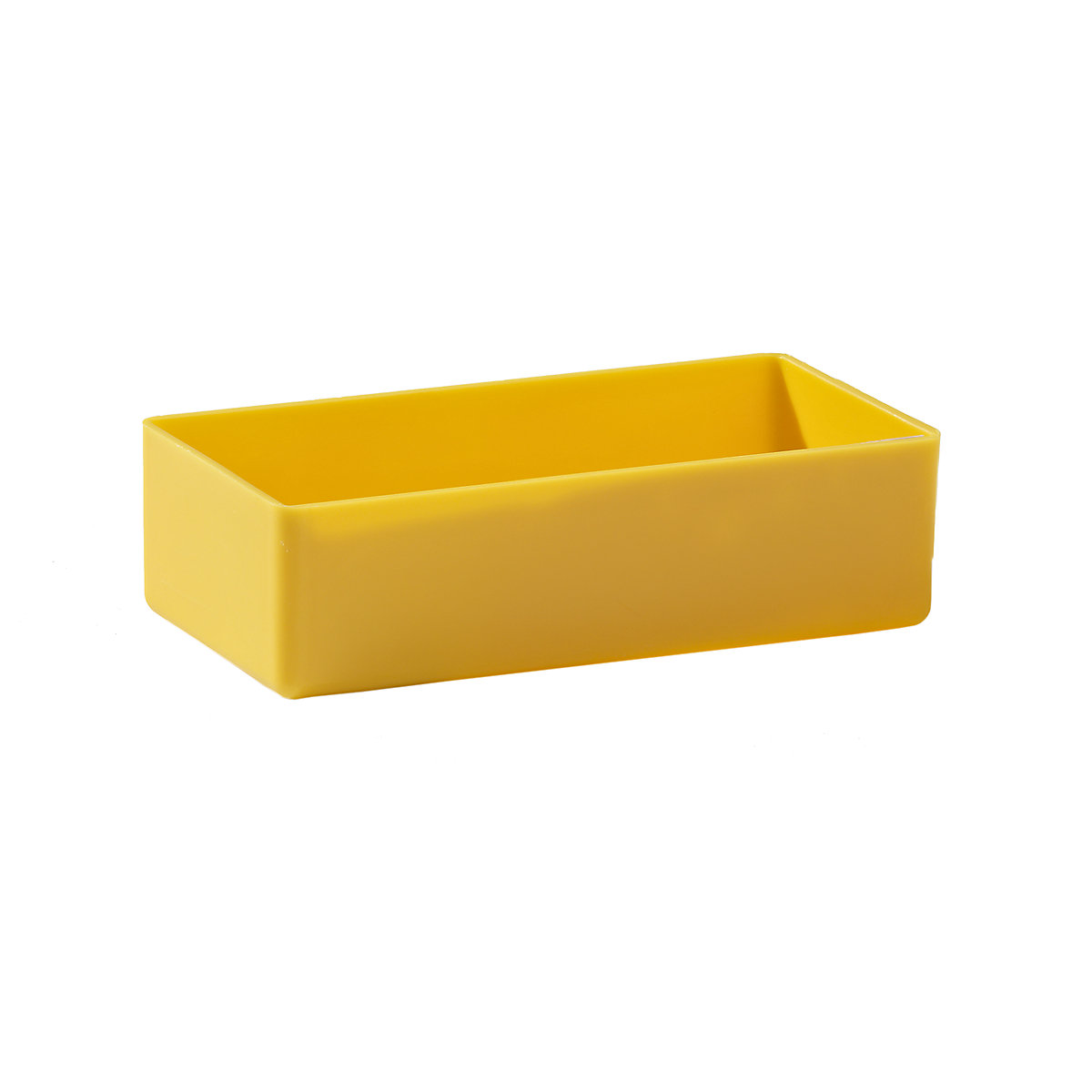 Caixa de encaixe, tamanho especial, poliestireno, embalagem de 50 unid., CxLxA 108 x 54 x 31 mm, amarelo-0
