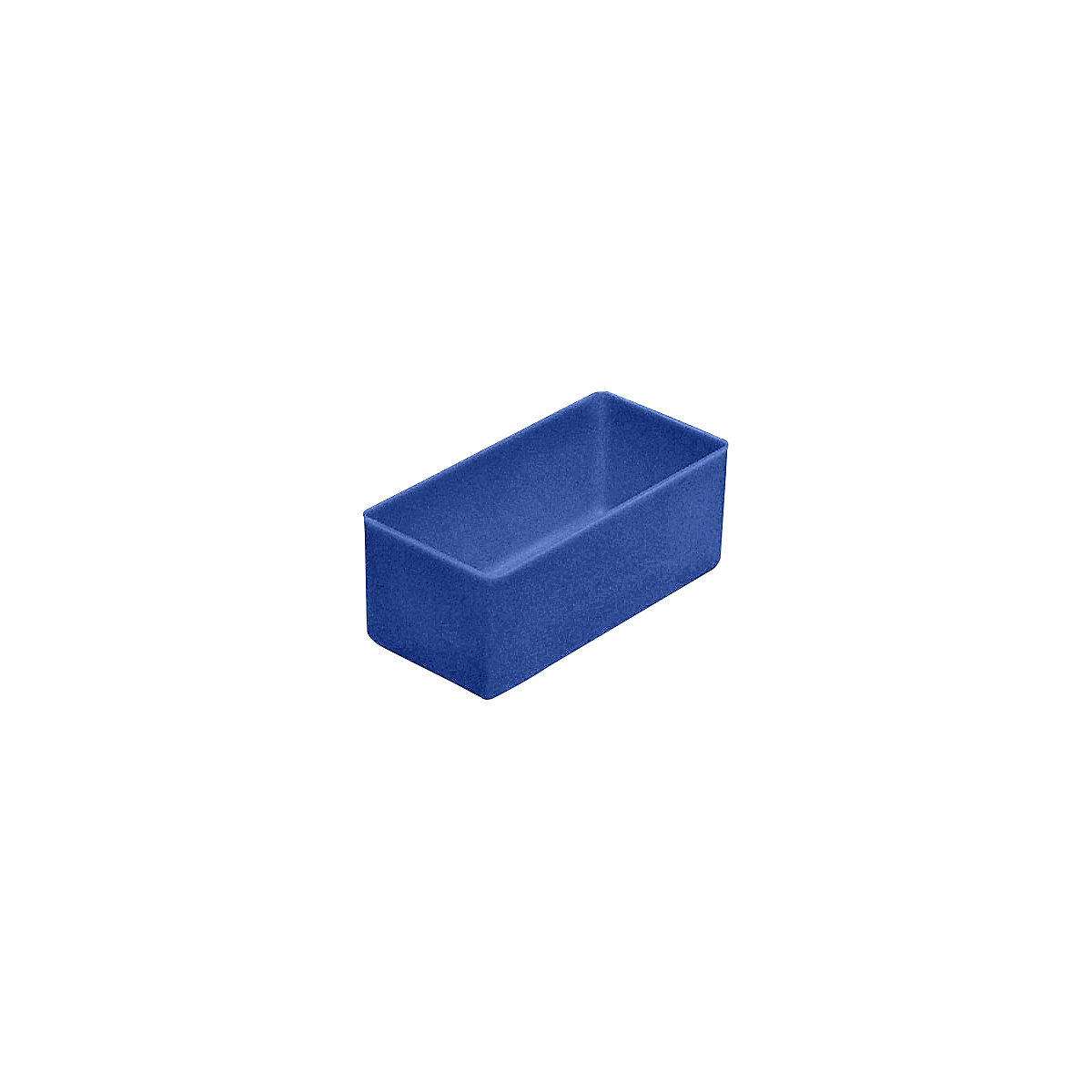 Caixa inserível, altura 40 mm, azul, CxL 99x49 mm, embalagem com 50 unidades-0