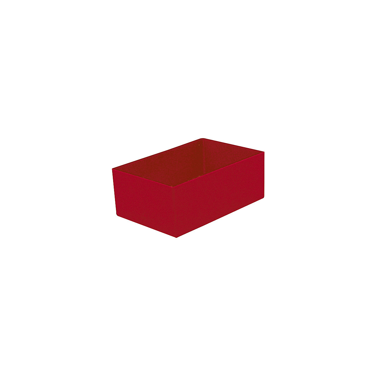Caixa inserível, altura 63 mm, vermelho, CxL 162x108 mm, embalagem com 50 unidades-0