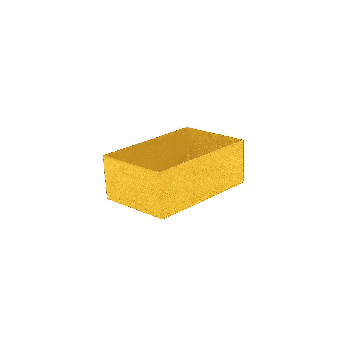 Caixa inserível, altura 63 mm, amarelo, CxL 162x108 mm, embalagem com 50 unidades-0
