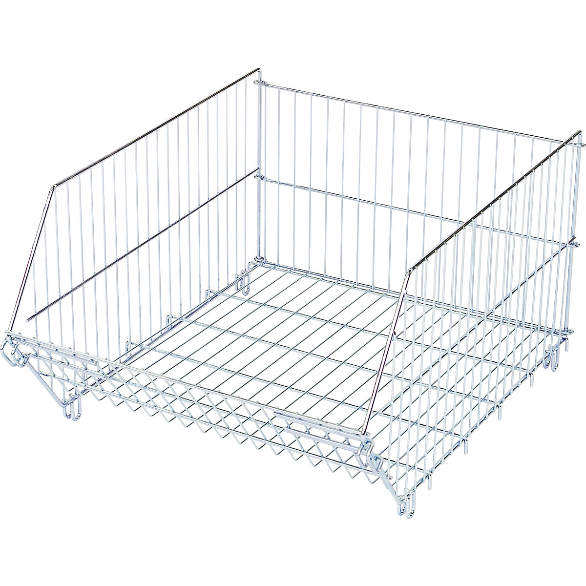 Cesto encaixável, CxLxA 480 x 600 x 300 mm, galvanizado-0