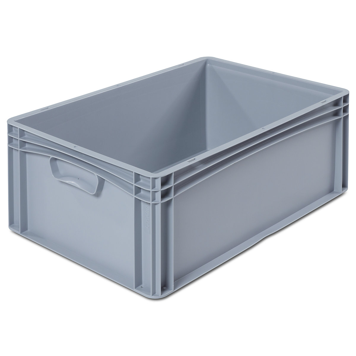 Recipiente Euronorm, CxL 600 x 400 mm, paredes e fundo fechados, altura 220 mm-0