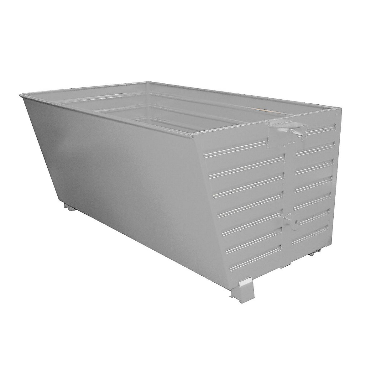 Basculador empilhável – eurokraft pro, volume 2 m³, galvanizado a fogo conforme EN ISO 1461-0