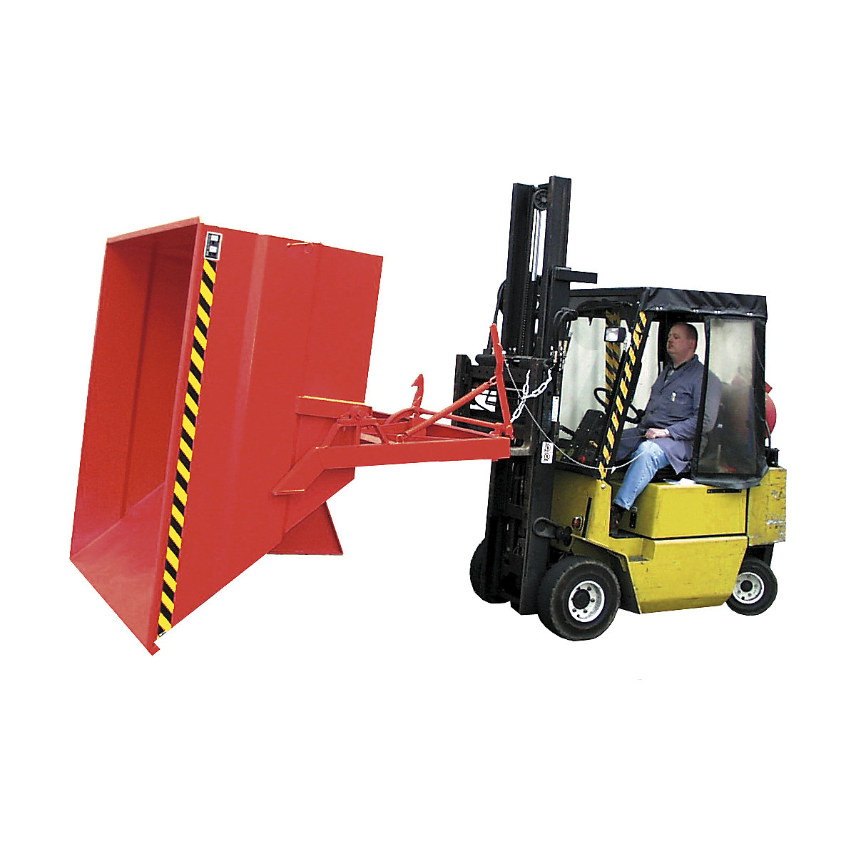 Recipiente basculante XXL com auxiliar de endireitamento – eurokraft pro (Imagem do produto 2)-1