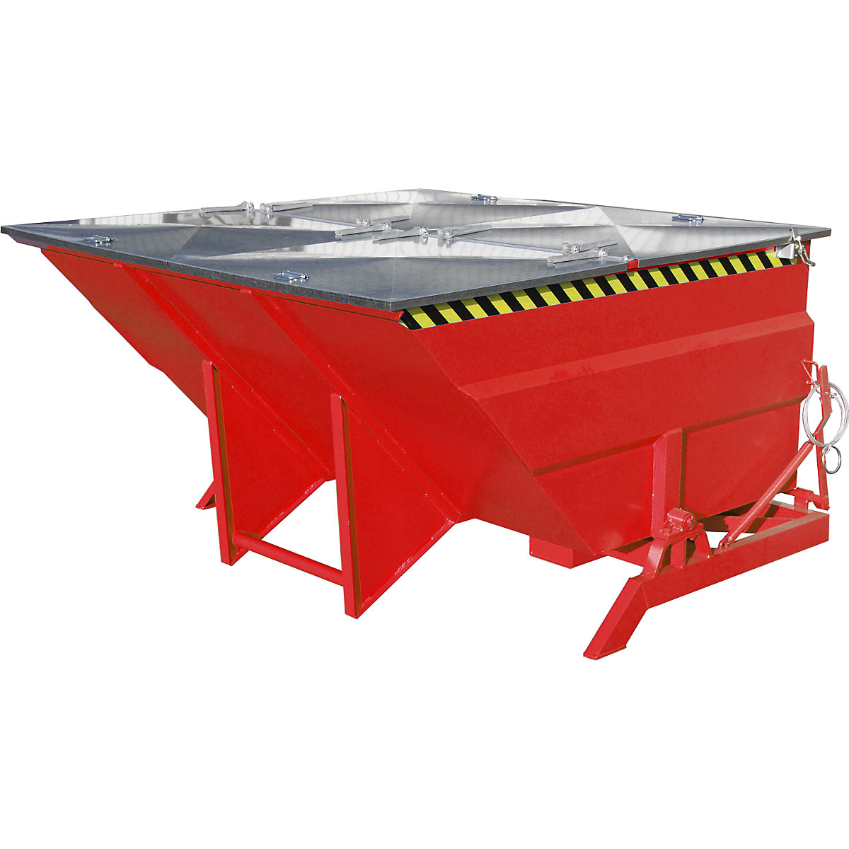 Recipiente basculante XXL com auxiliar de endireitamento – eurokraft pro (Imagem do produto 3)-2
