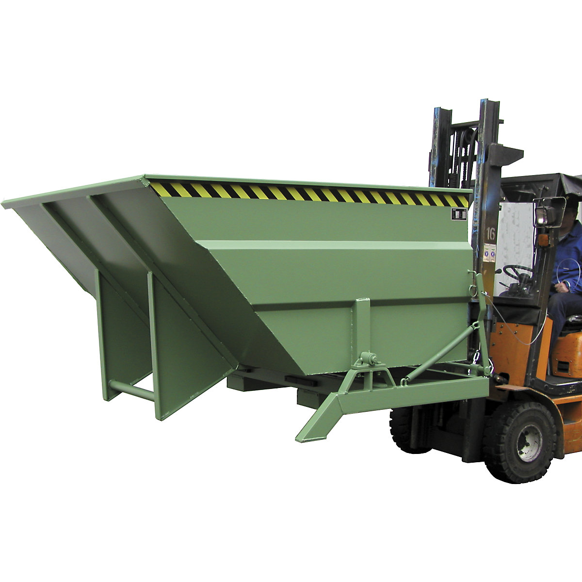 Recipiente basculante XXL com auxiliar de endireitamento – eurokraft pro (Imagem do produto 3)-2