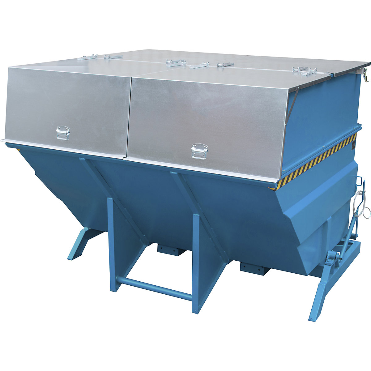 Recipiente basculante XXL com auxiliar de endireitamento – eurokraft pro (Imagem do produto 2)-1