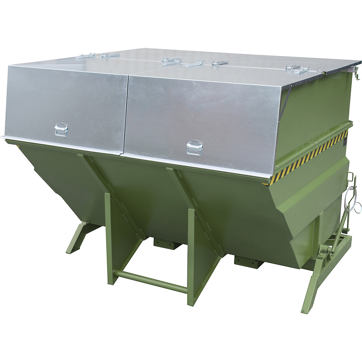 Recipiente basculante XXL com auxiliar de endireitamento – eurokraft pro (Imagem do produto 2)-1